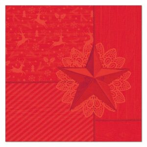 Serviete 40x40/50 praznična ROYAL RISING STAR