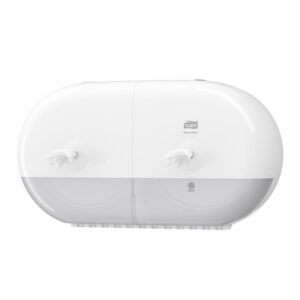 Dozator toaletnog papira SmartOne, DVOSTRUKI mini tork, bijeli