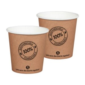 BIO Čaša - karton, 100ml, Ø6,2 cm