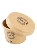BIO posudice za umak, karton, 30 ml, Ø 4,4cm