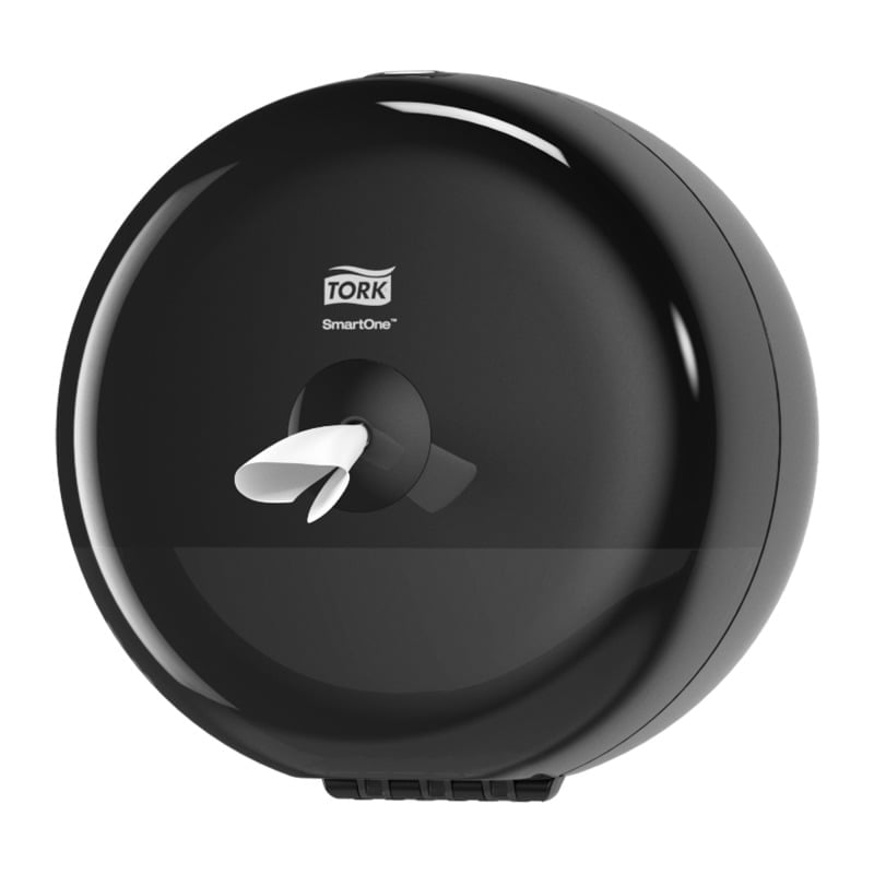 681008-00-angled-with-refill Dozator toaletnog papira SmartOne MINI Elevation crni