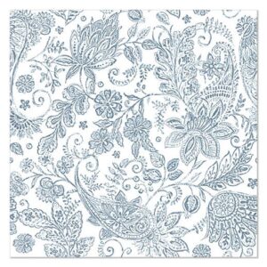 Salvete 40x40/50 ROYAL PAISLEY plava