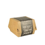 Kartonska ambalaža Snack box Good food mala BURGER 7x9x9 cm 50 kom