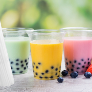 Plastične slamke za višekratnu uporabu P PP Bubble tea, 24cm fi 12mm 125 kom