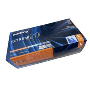 Rukavice EXTREME PLAVE latex bez pudera 50 komada u paketu