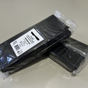 PP pribor Nož crni 18 cm, ,