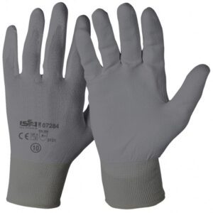 Rukavice Nylon vel 7 sive 12/1 144/1