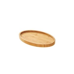 Pladanj za posluživanje DRVENI OVALNI od bambusa 28,5x21,5x2cm