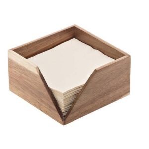 Držač za salvete akacija cm 18,6x18,6x10 1 kom