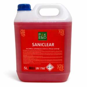 Sredstvo za čišćenje sanitarija SANICLEAR PAKEND 5 l 1 kom