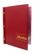 Jelovnik Menu crveni A4 1 kom