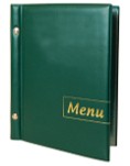 Jelovnik menu zeleni A5 1 kom