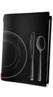Jelovnik "eco dish set" crna 1 kom