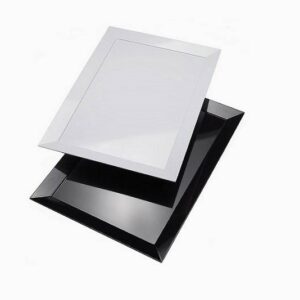 Crn servirni pladenj 48x30x2,5 cm, 1 kos
