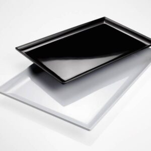 Crni pladanj melamin 30x20x2 cm 1 kom