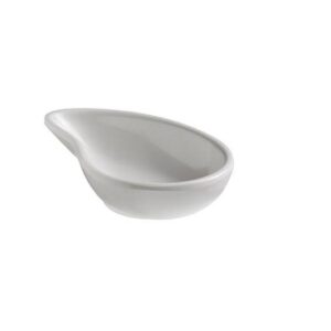 Fingerfood posudica od melamina bijela KAPLJICA 10x6,5x2,4cm