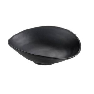 Crna melaminska zdjelica cm.18x15x5,5v 1 kom