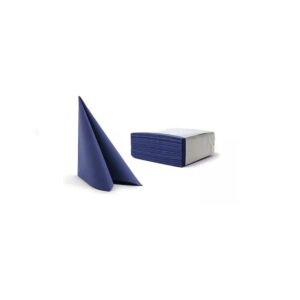 Salvete AIRLAID TAMNO PLAVE 3sl 40x40/50 kom