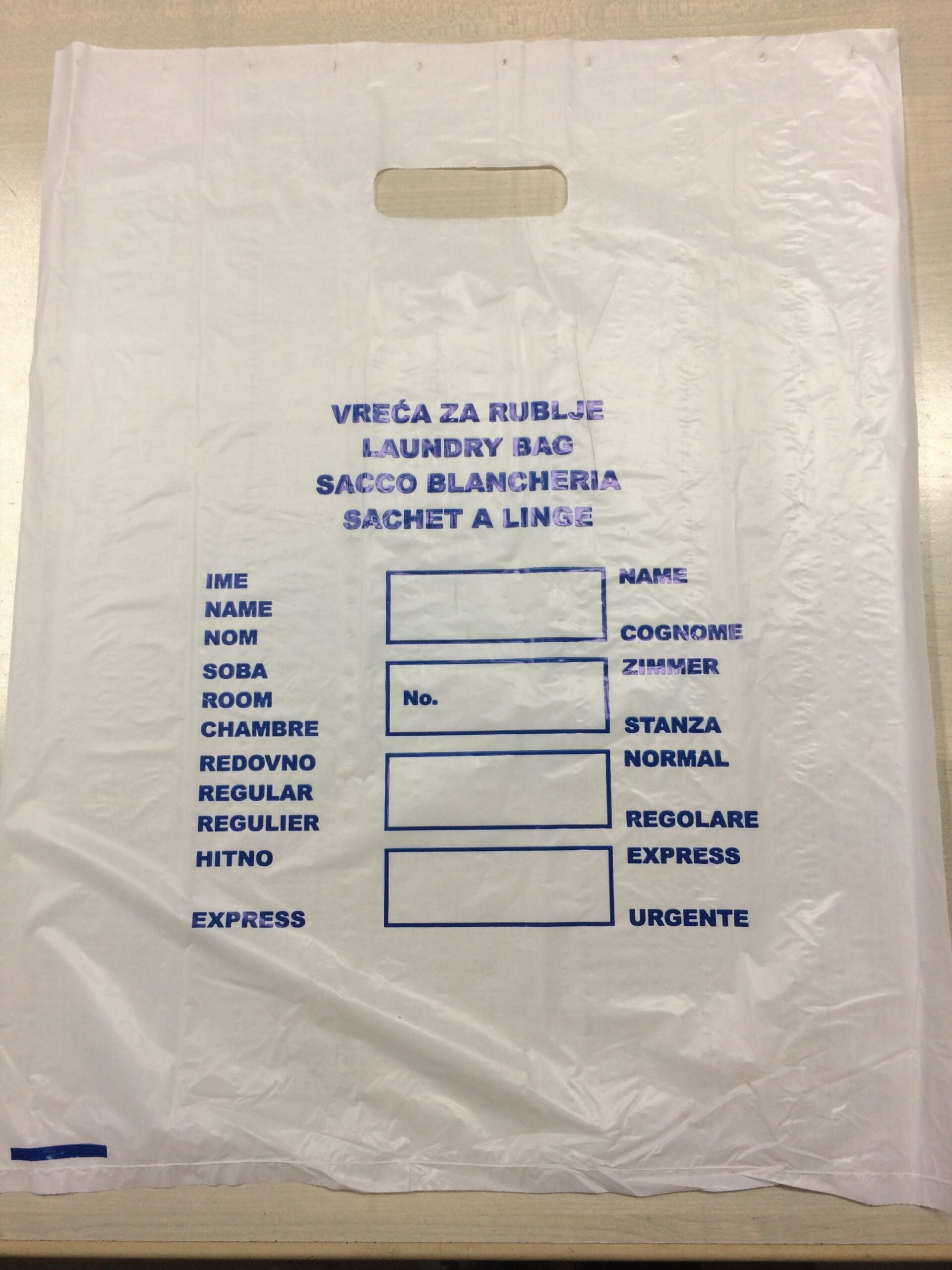 VRECICE Hotelska kozmetika VREĆE ZA PRANJE RUBLJA 45x55cm