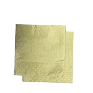Svečane salvete 33x33/50 zlatne OKAY 50 kom u paketu