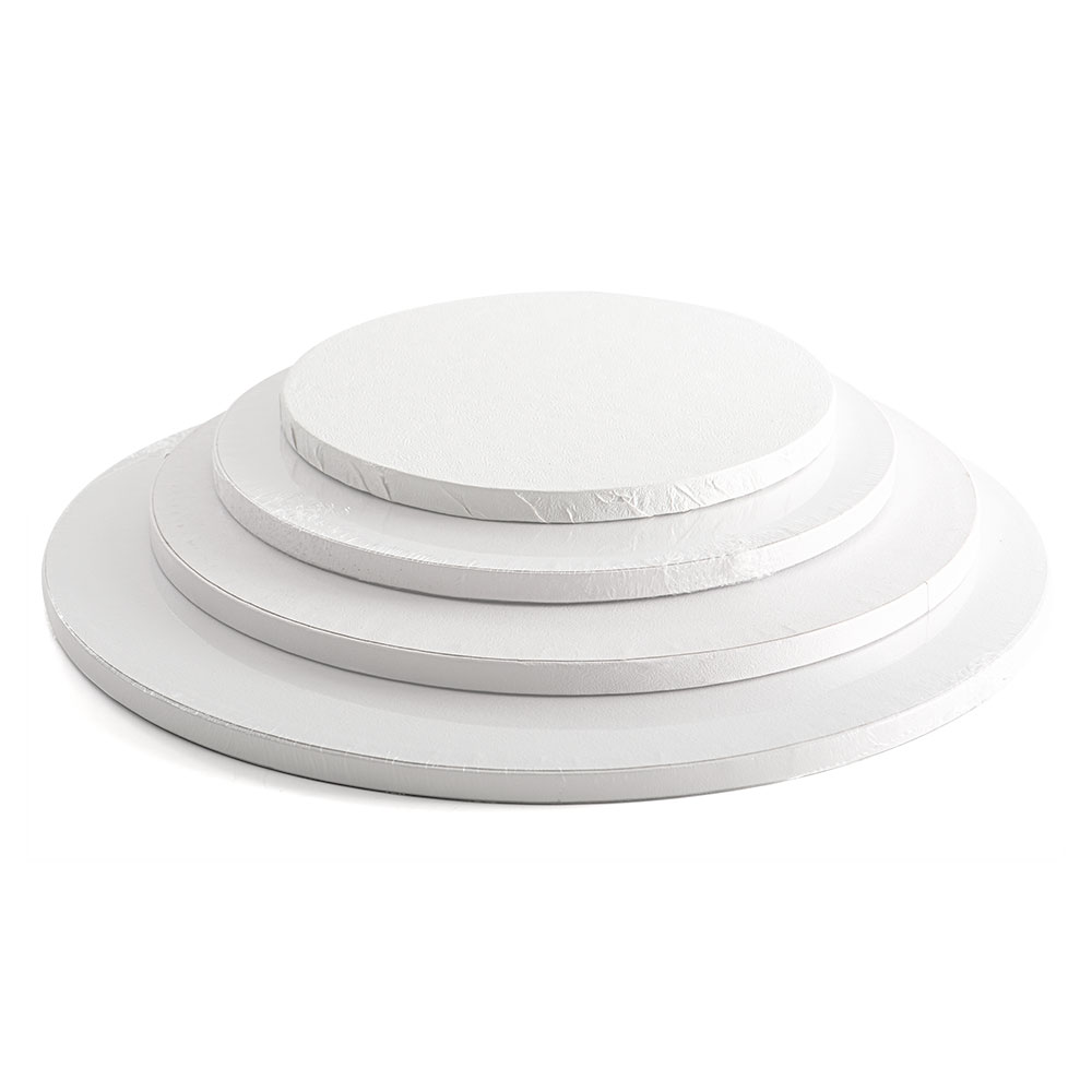 bijeli pladanj Bijeli pladanj/postolje karton za tortu fi30 x 1,2 cm 1 kom
