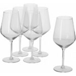 Čaše za vino za višekratnu upotrebu prozirne 470 c