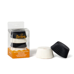 Minjon-muffin papir crno bijeli