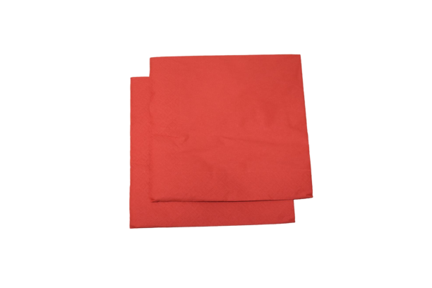 crvene male Salvete 25x25/100 crvene 2sl SOFT FLOWER