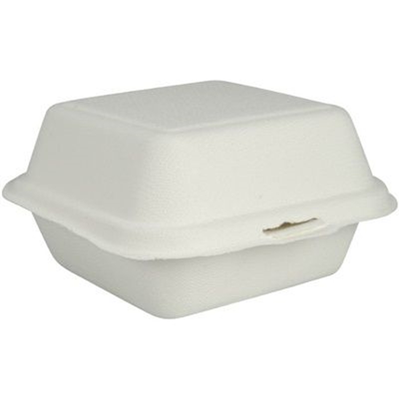 menu box secerna Kutija za hamburger/pomfrit ŠEĆERNA TRSKA 15x15x8.2 25 kom