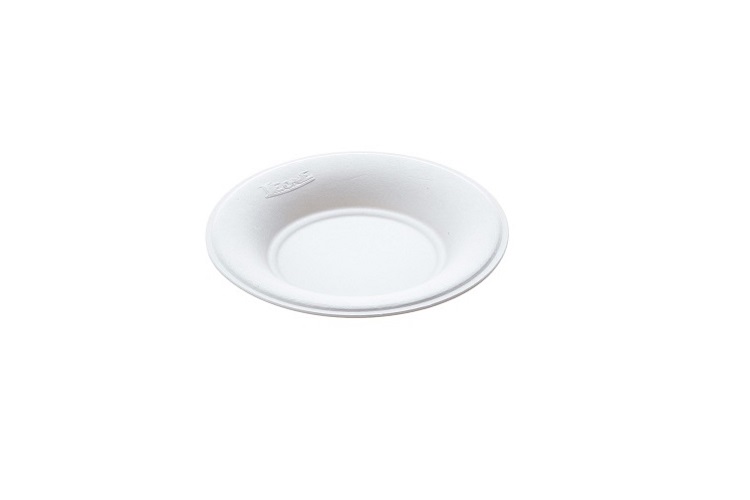 okrugle Fingerfood posudica OKRUGLA šećerna trska bijela fi7,2cm 50 kom u paketu