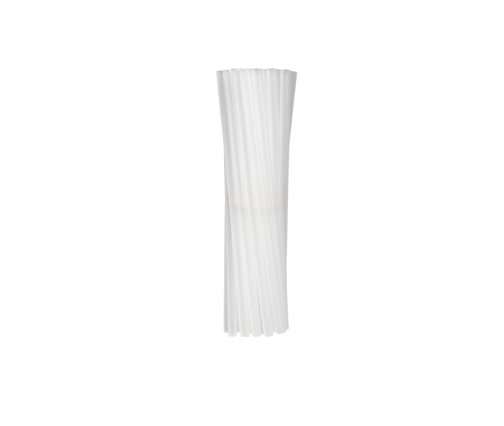 prozirne Plastične slamke za višekratnu uporabu PP bez pregiba prozirne, 19cm, fi 6mm 250 kom