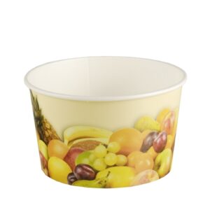 Čašice za sladoled 4-5 kuglica/200 250ml FRUIT papirnate voćne