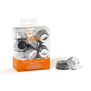 Minjoni-muffini srebrni 27x17 mm 180/1 12/1 art.0339794