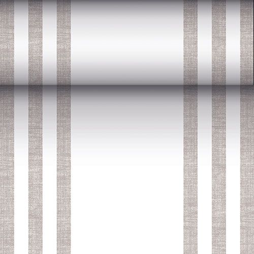 stzoljnjak svivi pruge STOLJNJAK ROYAL LINES sivi 40cm x 240cm Pap star