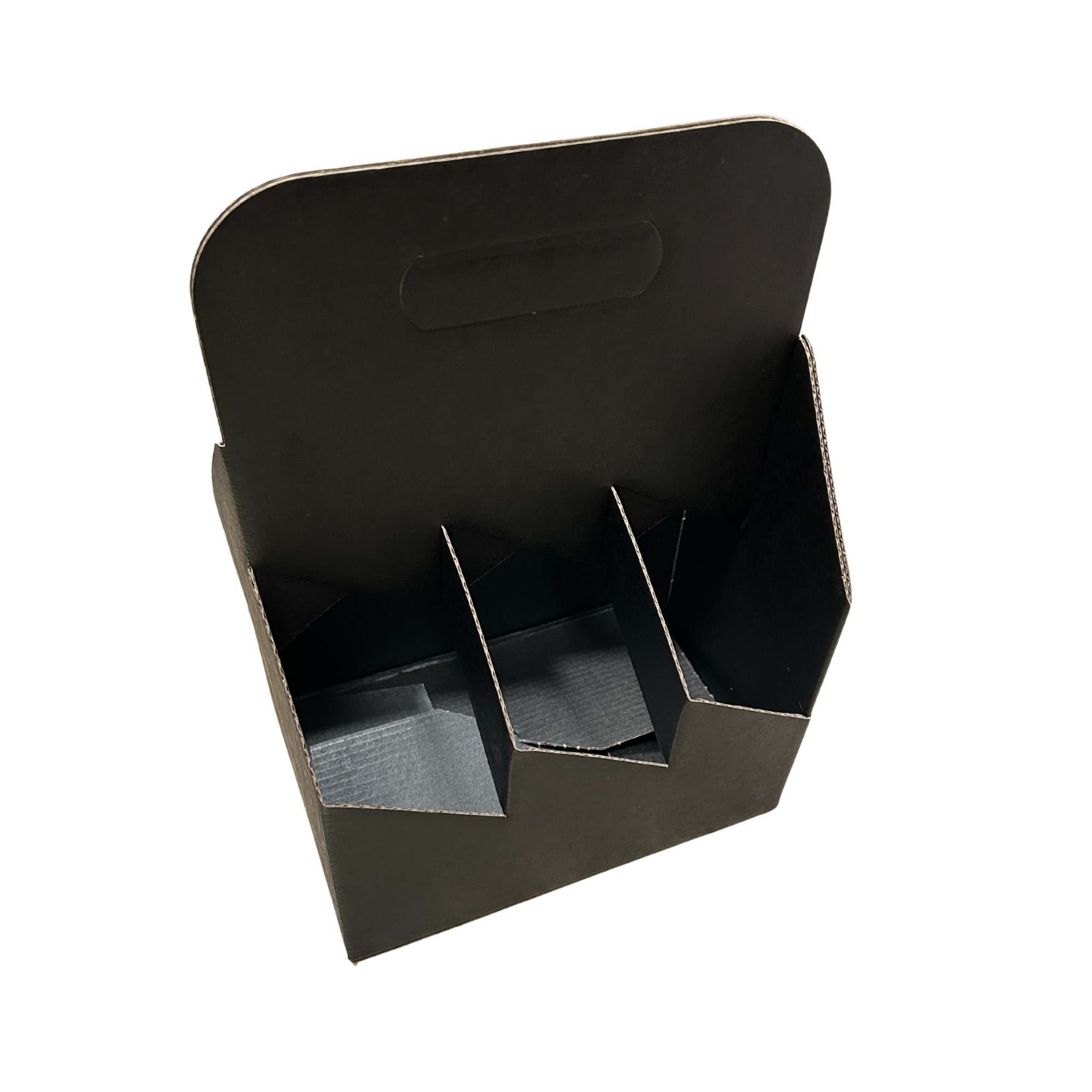 155798 Kutija za 6 čaša 0,33L CRNA 20x30 cm, 1 kom