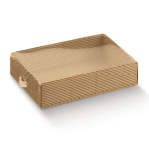 Kutija za desert s prozorom NATUR 15x10x3,5 cm, 1 kom