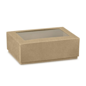 Pakiranje s prozorčićem NATUR 13x9x4,5 cm