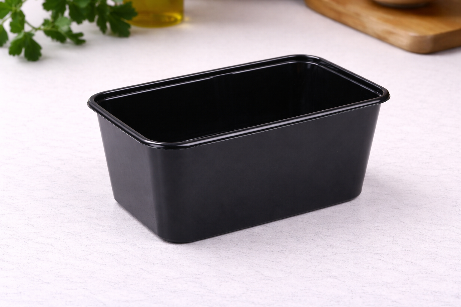 23e9fb59-4719-49f0-932f-a27408afb90d PP posude tvrde crne za topla jela pravokutne 1000ml,50 kom