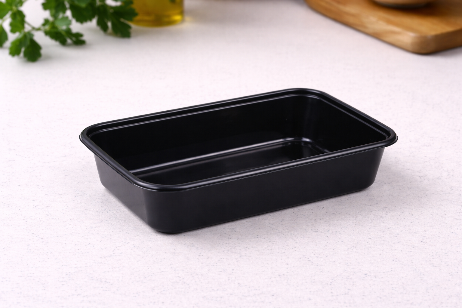 5938b2c3-96a9-4736-97c0-d2d8cfaf82a1 PP posude tvrde crne za topla jela pravokutne 500 ml ,50 kom