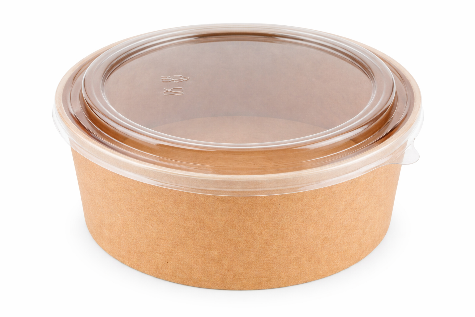 8510d2f8-06ec-4dfc-94cf-78ca4e253a16 (1) Poklopac PP za kartonske POSUDE BOWL smeđa 730 ml fi 14,5 cm ,50 kom