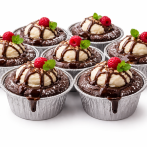 Aluminijska posuda za muffine, panna cottu fi 87x38mm, 135ml, 100 kom