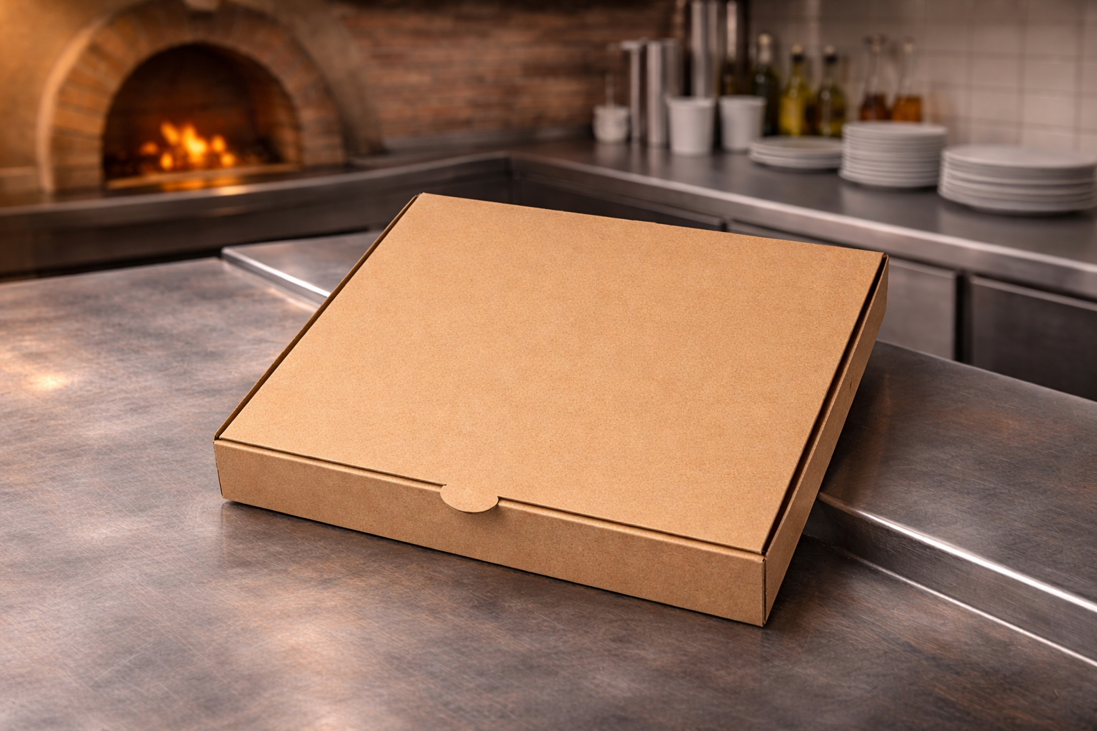 9a815e32-d6de-4b17-86a7-8ce5b9144f0f Pizza karton SMEĐI 33x33x4cm, 100kom