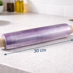 Prozirna folija 30cm/300m za hranu, 1 rola