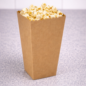 Kartonske kutije za kokice 1300 ml 7x7x19,7cm, 100 kom