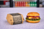 Kartonska ambalaža Snack box Good food mala BURGER 7x9x9 cm ,50 kom