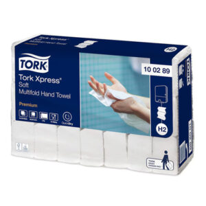 Papirnati ručnici Z-preklop, 2-slojni, bijeli, 21,2 × 25,5 cm, Tork H2, 21 paket