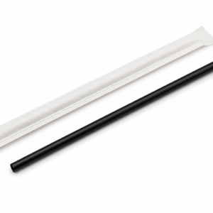 PP ravne slamke 18 cm fi4 crne, u papirnatom omotu, 500 kom